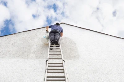 Peinture extérieure à Bertre — façades et ravalement
